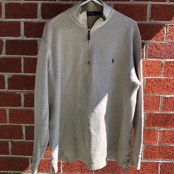 Ralph Lauren Men's Half Zip-Up Sweater - Picture 10 of 15